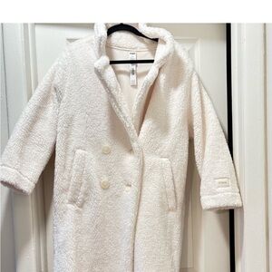Victoria's Secret Off-White Teddy Coat